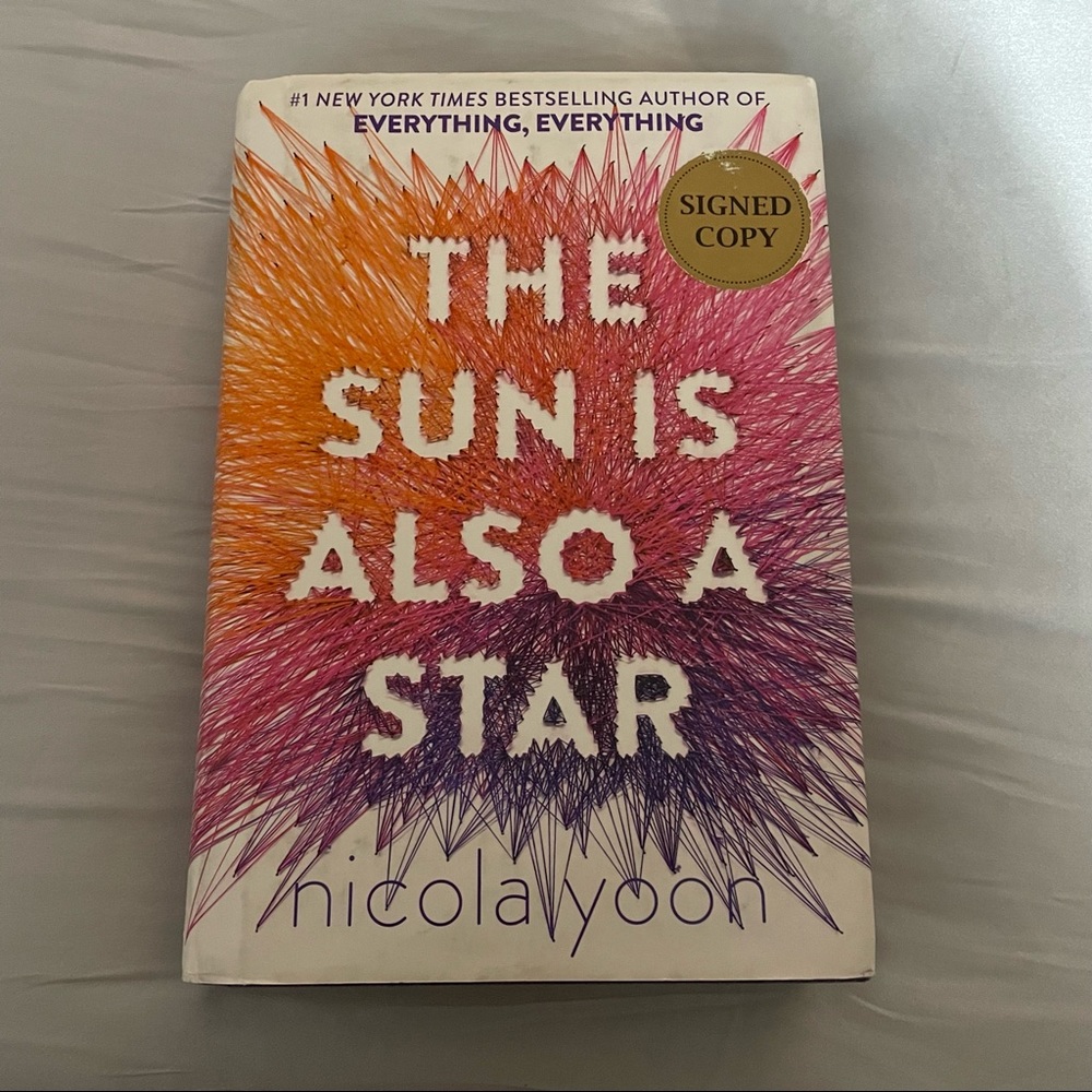“The Sun is Also a Star” signed copy